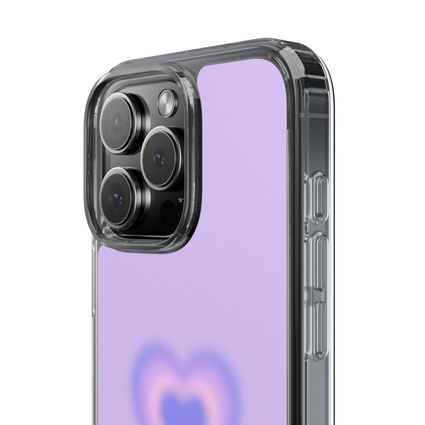 Purple heart Phone Case