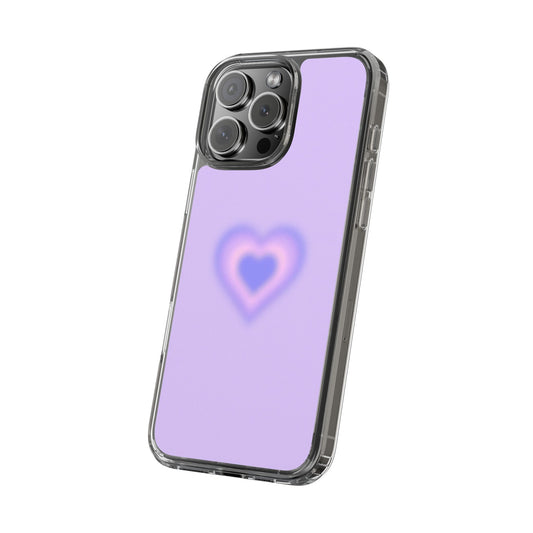 Purple heart Phone Case